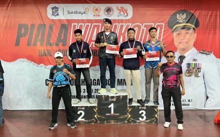 Raih 4 Emas, Brimob Polda Jatim Jadi Sorotan