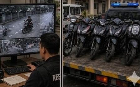 Polisi Tindak Pelaku Curanmor di Sumenep