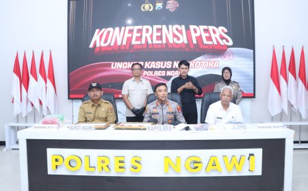 Polisi Bekuk Pengedar Sabu di Ngawi