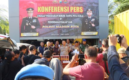 Pengiriman Rokok Tanpa Cukai Digagalkan Polisi