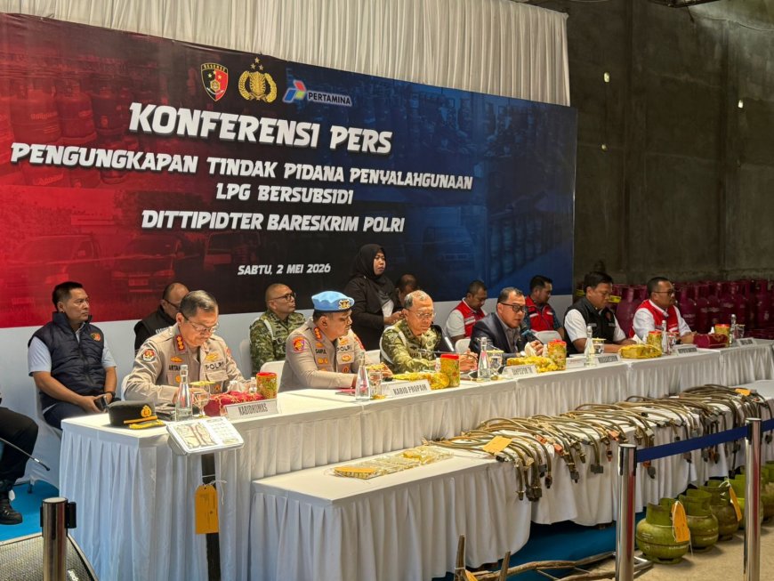 Bareskrim Polri Tindak Tegas Praktik LPG Subsidi Ilegal