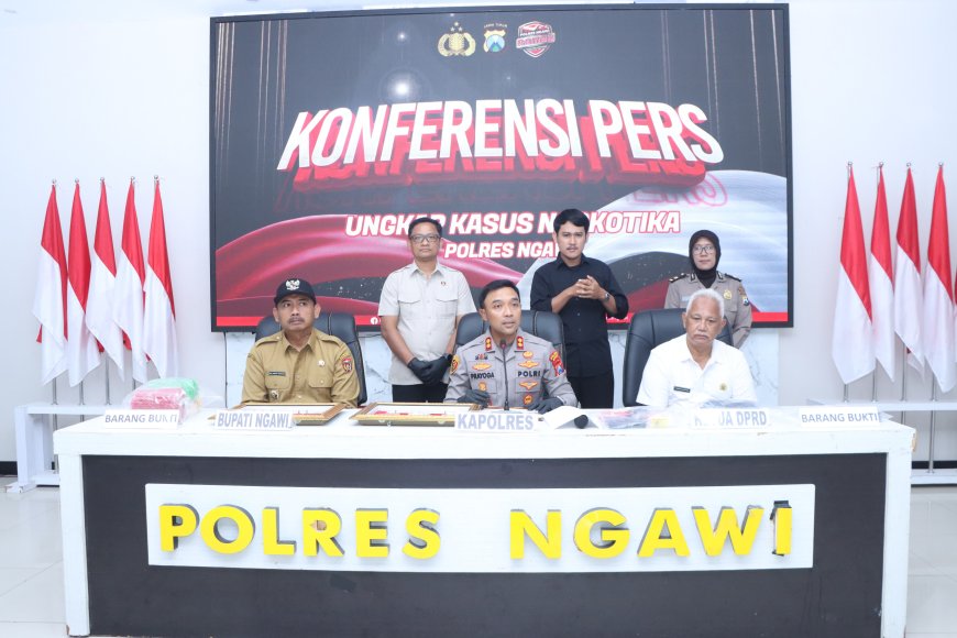 Polisi Bekuk Pengedar Sabu di Ngawi