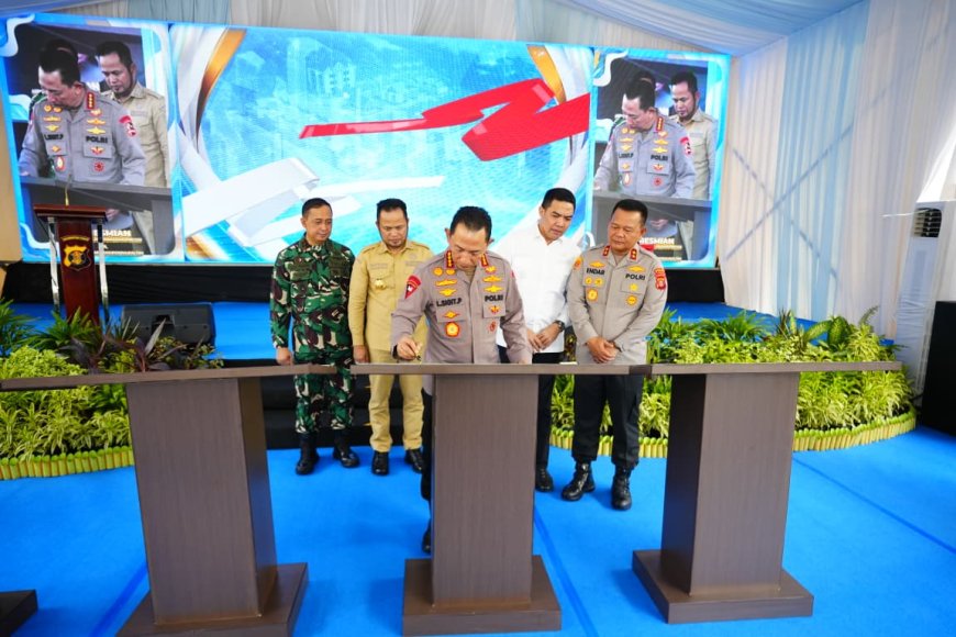 Resmikan Sarpras Polda Kalimantan Timur, Kapolri Tekankan Dedikasi Personel