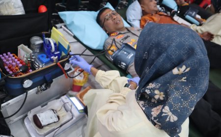 Polresta Sidoarjo Gelar Kegiatan Sosial yang Bermanfaat bagi Sesama