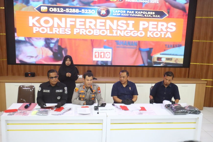 Polres Probolinggo Kota Ungkap Kasus yang Meresahkan Warga Mayangan