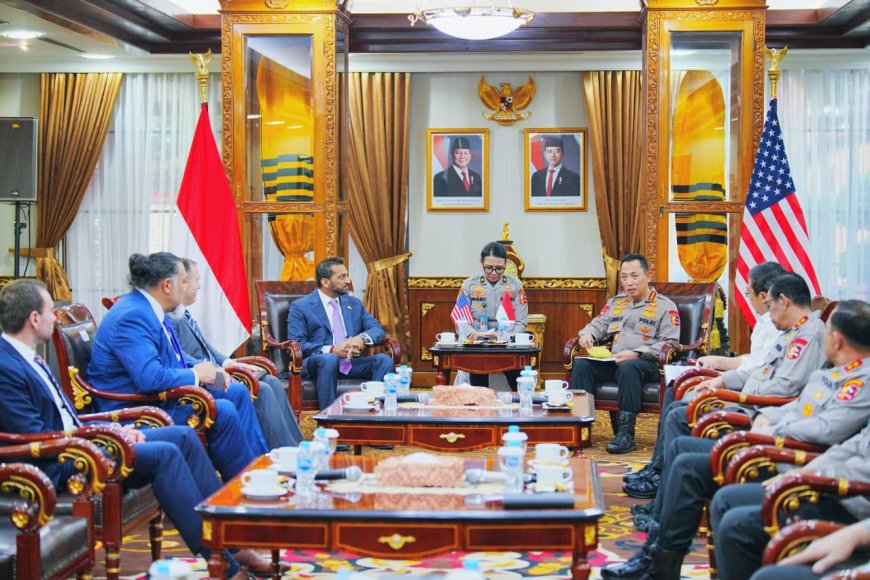 Kapolri Perkuat Hubungan Bilateral dengan FBI dalam Penegakan Hukum