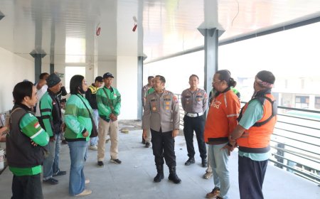 Polres Mojokerto Sulap Pos Kenanten Jadi Stasiun Terpadu Ramah Ojol, Dilengkapi IGD dan Peralatan Medis
