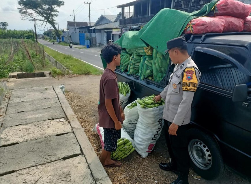 Polisi Malang Ajak Warga Sulap Lahan Produktif Jadi Sumber Pangan