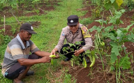 Polres Malang Pastikan Program Pangan Berjalan dari Tingkat Desa