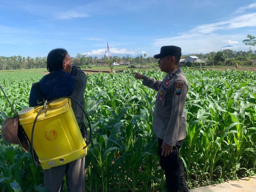 Polres Malang Konsisten Dampingi Petani untuk Perkuat Ketahanan Pangan
